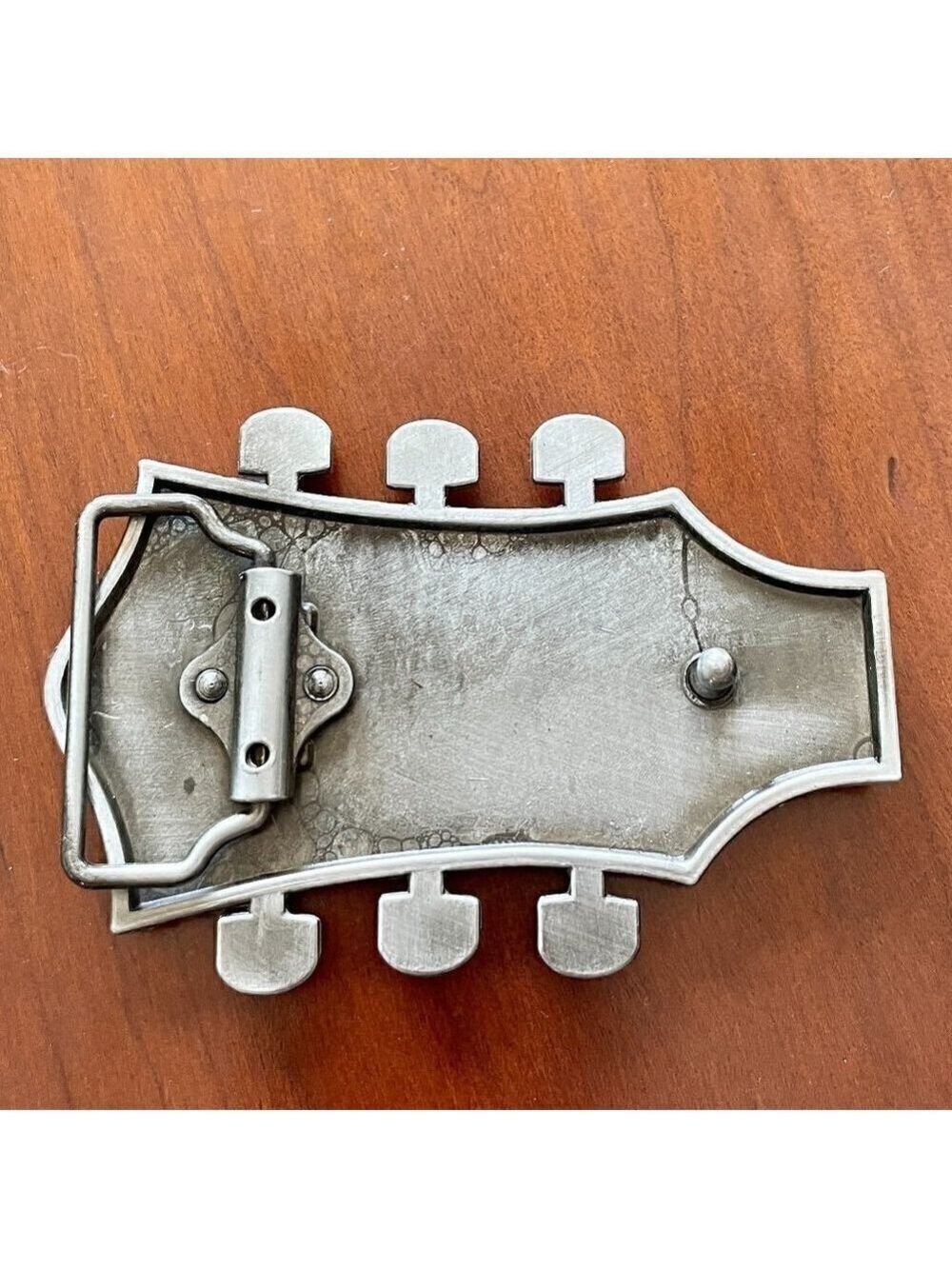 Guitar Rocker Blue Headstock Belt Buckle - Picture 6 of 15